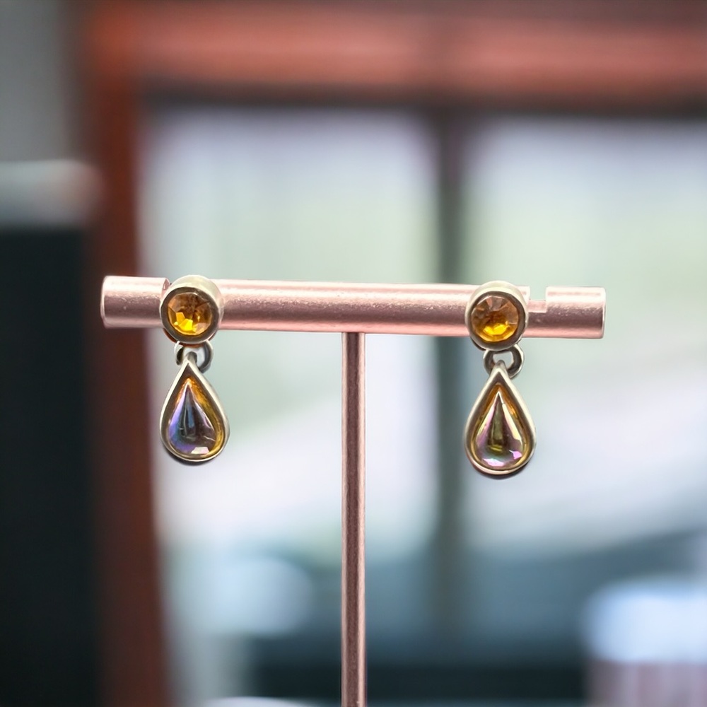 💖 Sunset Glow Vintage Earrings 💖